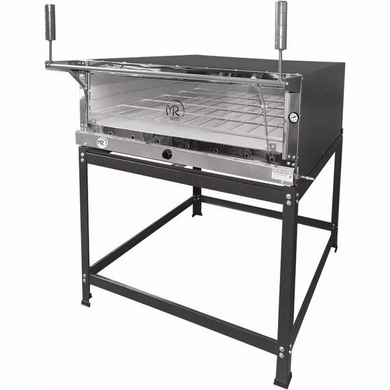 Forno Industrial Refratario 95X95 A Gas - Mr Fogoes