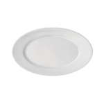 Travessa Oval De Porcelana Hotel Branca 26cm - Bot-Art