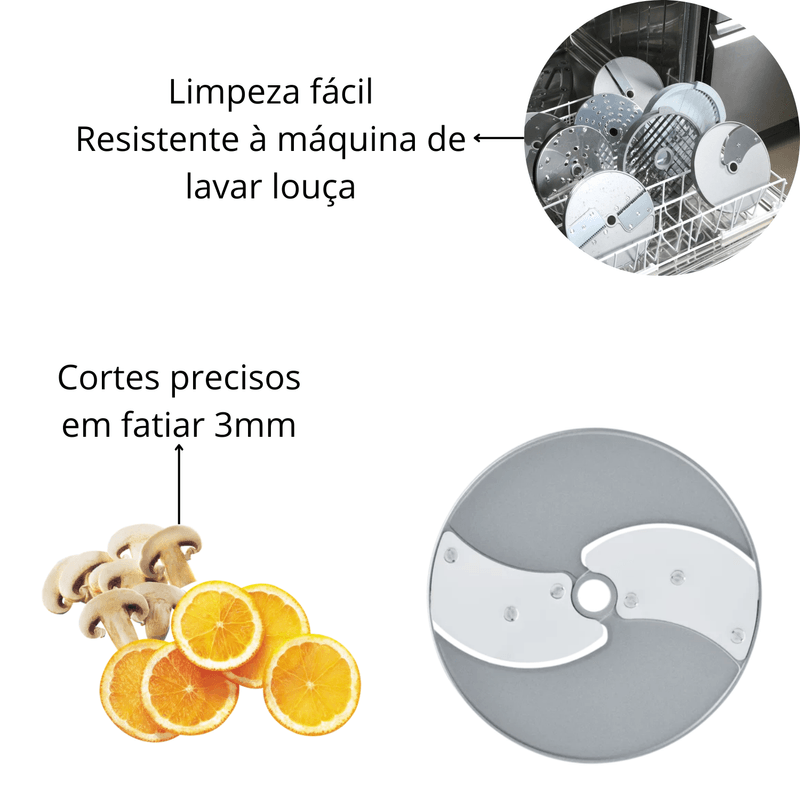 Disco Fatiador 3mm Robot Coupe