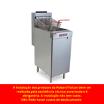 Fritadeira Industrial Vulcan LG300 a Gas GLP 20 Litros Hobart