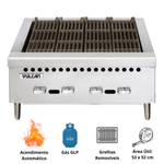 Chapa Chair Broiler a Gas GLP 4 Queimadores VCRB25 Vulcan