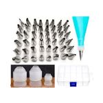 Jogo De Bicos Inox De Confeitar Bolo 37 Pecas - Yangzi