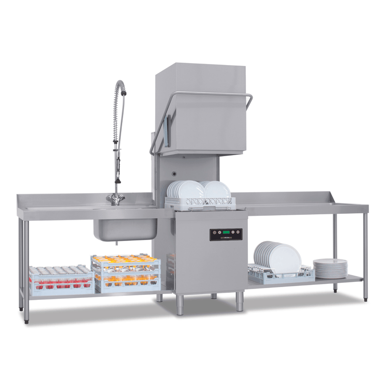 Lavadora de Loucas Ecomax 603 Trifasico 380V - Hobart