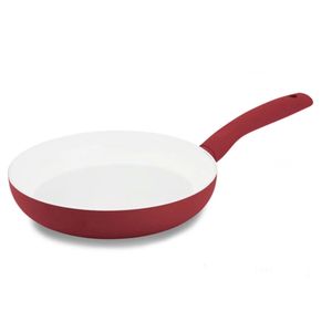 Frigideira Hercules  Cerâmico Vermelha Antiaderente 26cm