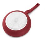 Frigideira Hercules  Ceramico Vermelha Antiaderente 26cm