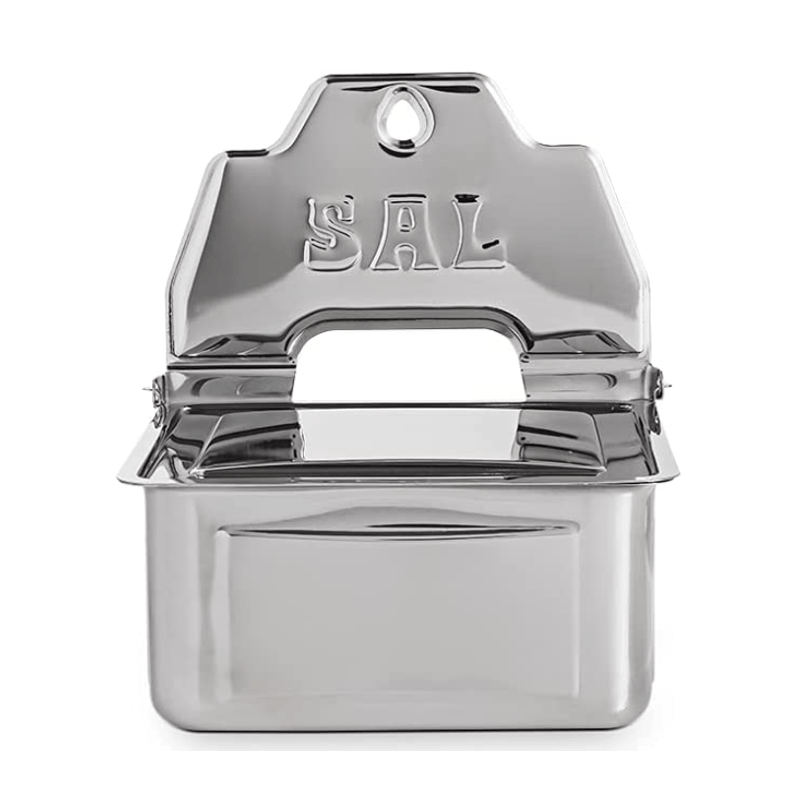 Saleiro De Inox De Parede 660g - Mimo