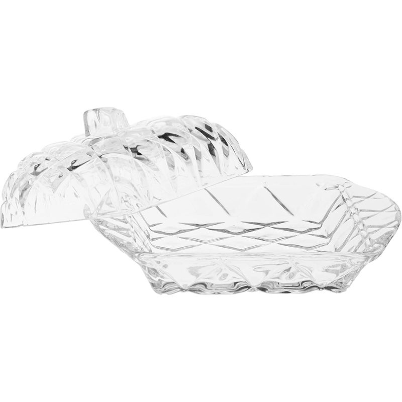 Manteigueira De Cristal Deli 9x8x10cm - Lyor