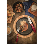 Jogo Talheres Churrasco Inox Vermelho 12 Pecas Tramontina Polywood