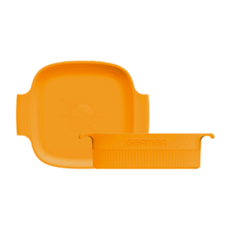 Travessa Quadrada Amarela 21cm - Germer