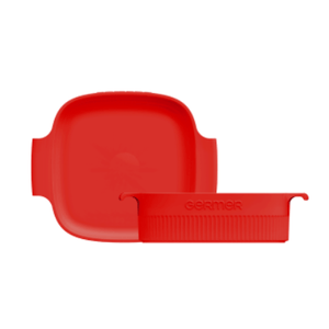 Travessa Quadrada Vermelha 21cm - Germer