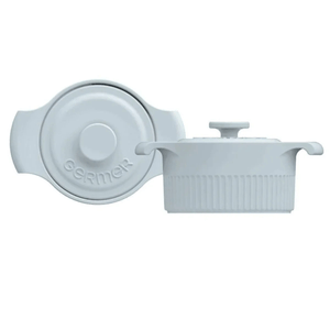 Mini Caçarola Porcelana Azul Vintage Cocote - Germer