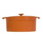 Cacarola De Porcelana Cocotte Laranja 2-75 Litros - Germer