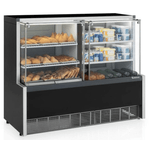 Balcao Quente-Frio 1-40m GQRA-140 Preto - Gelopar