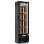 Cervejeira Gelopar 230L Preta GCB-23EV com Porta de Vidro