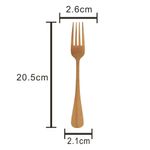 Jogo De Talher Aco Inox Positano Rose 24 Pecas - Lyor