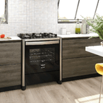 Fogao 5 bocas Tripla Chama Gran Cheff com Grill Inox 127V