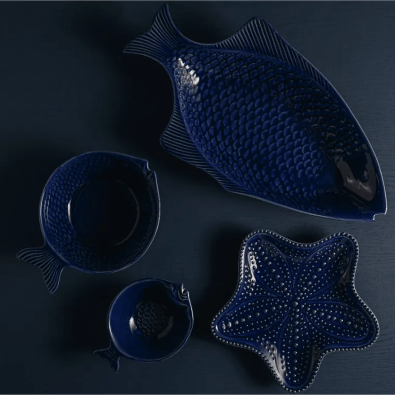 Bowls de Ceramica com Design de Peixe Rojemac