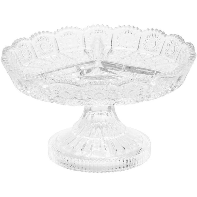 Petisqueira Cristal Com Pe Starry - Rojemac