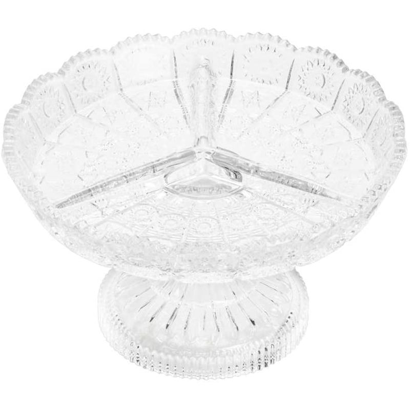 Petisqueira Cristal Com Pe Starry - Rojemac