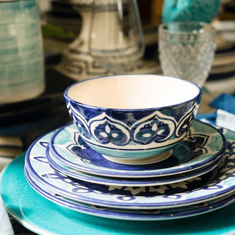 Tigela De Ceramica Amalfitana 500ml - Luiz Salvador