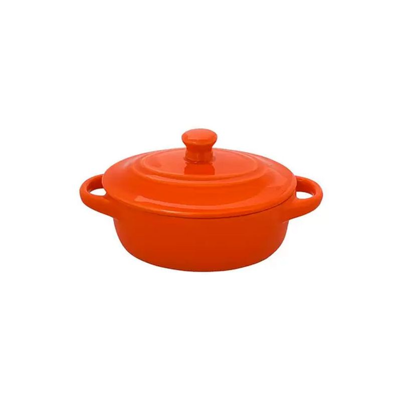 Cocotte Oval Laranja 200ml  - Hercules