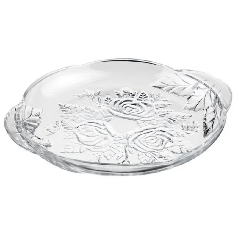 Prato de Vidro Fundo Com Borda 25cm - Hercules