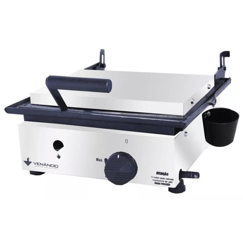 Chapa Sanduicheira a Gas 31-5Cm Com Prensa VPG30 - Venancio
