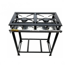 Fogão Industrial 2 Bocas Alta Pressão P5 30x30 MR Fogões