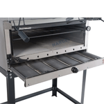 -Forno Pizza a Gas MR Fogoes 80x60Cm Com Pedra Refrataria