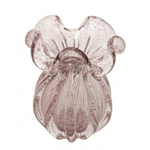 Vaso De Vidro Italy Rosa Claro - Lyor