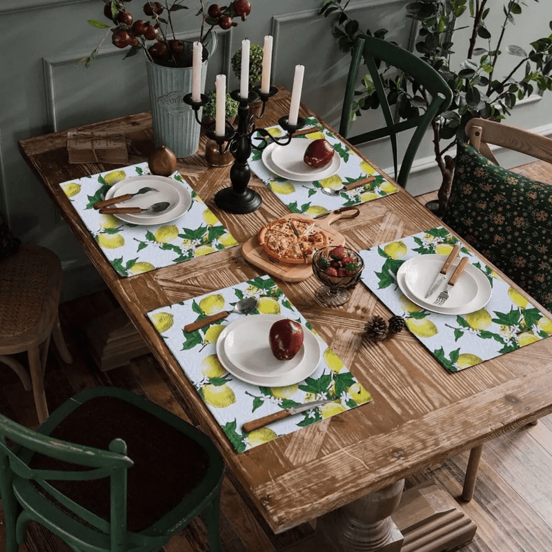 Lugar Americano De Plastico Limao Siciliano - Lyor