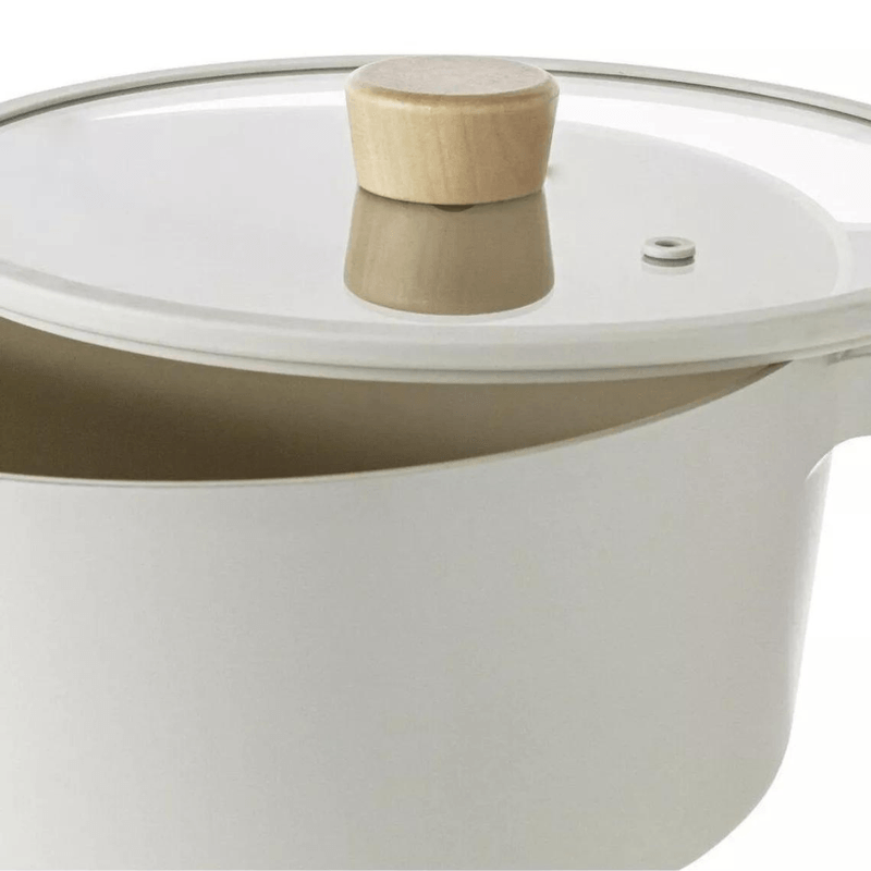 Jogo De Panelas Revestimento Ceramico Creme Fika Inducao - NEOFLAM