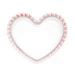 Prato Em Formato De Coracao Cristal - Lyor