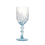 Taca Azul 450ml Acrilico Linha Coral - Rojemac