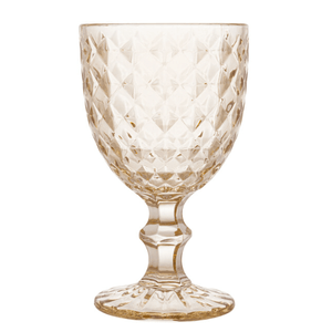 Jogo De Taças De Vidro 6 Peças Romam Âmbar 345ml - Rojemac