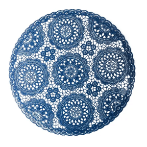 Lugar Americano De PVC Azul Escuro - Rojemac