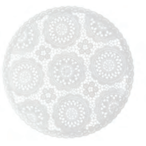 Lugar Americano De PVC Branco - Rojemac