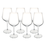 Jogo DeTacas De Cristal Ecologico 6 Pecas Para Agua 580ml - Full Fit