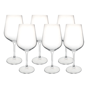 Jogo DeTaças De Cristal Ecológico 6 Peças Para Água 580ml - Full Fit