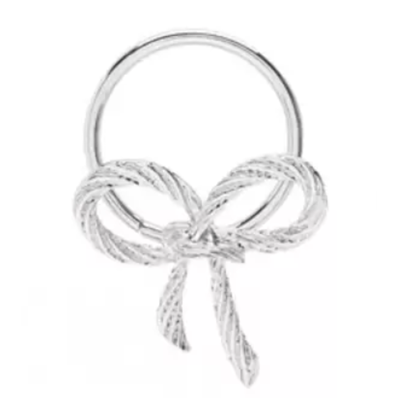 Anel De Guardanapo Laco Prata - Mimo Style