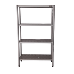 Estante Inox 4 Planos Perfurada 100x40cm Inox 430 Krasinox