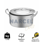 Cacarola De Aluminio Standard N40 24 Litros 9140 - NOVA REAL