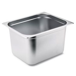 Cuba para Restaurante em Inox 1/2 200mm Sem Alça Narcel