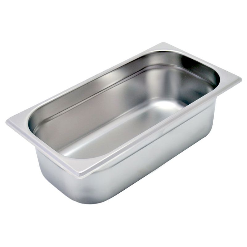 Cuba para Restaurante em Inox 1-3 100mm Sem Alca Narcel