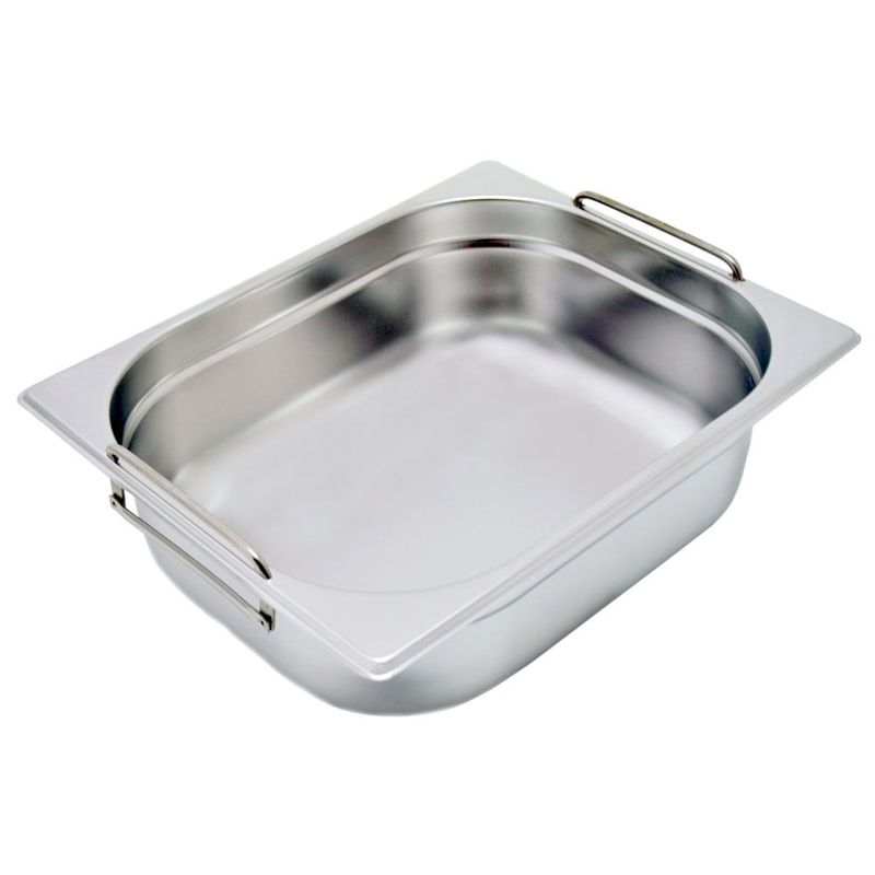 Cuba para Restaurante em Inox 1-2 100mm Com Alca Narcel