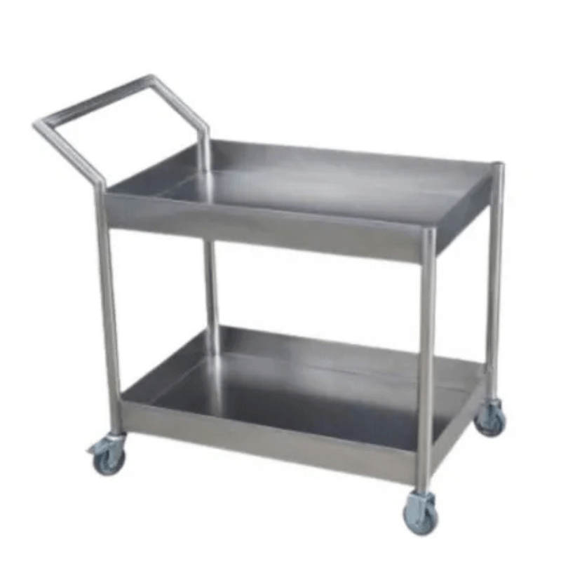 Carro Plataforma 2 Planos em Aco Inox 430 - Krasinox