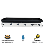 Chapa Industrial 120cm Deguste a Gas C120 Venancio