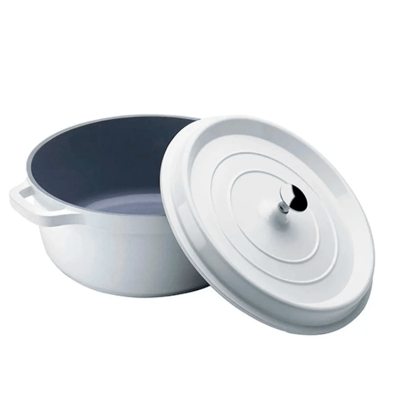 Cacarola Redonda Branca Aluminio Fundido 21-3cm - Hercules