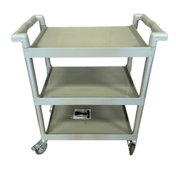 Carrinho de Transporte Industrial 3 Planos Narcel 82x41cm