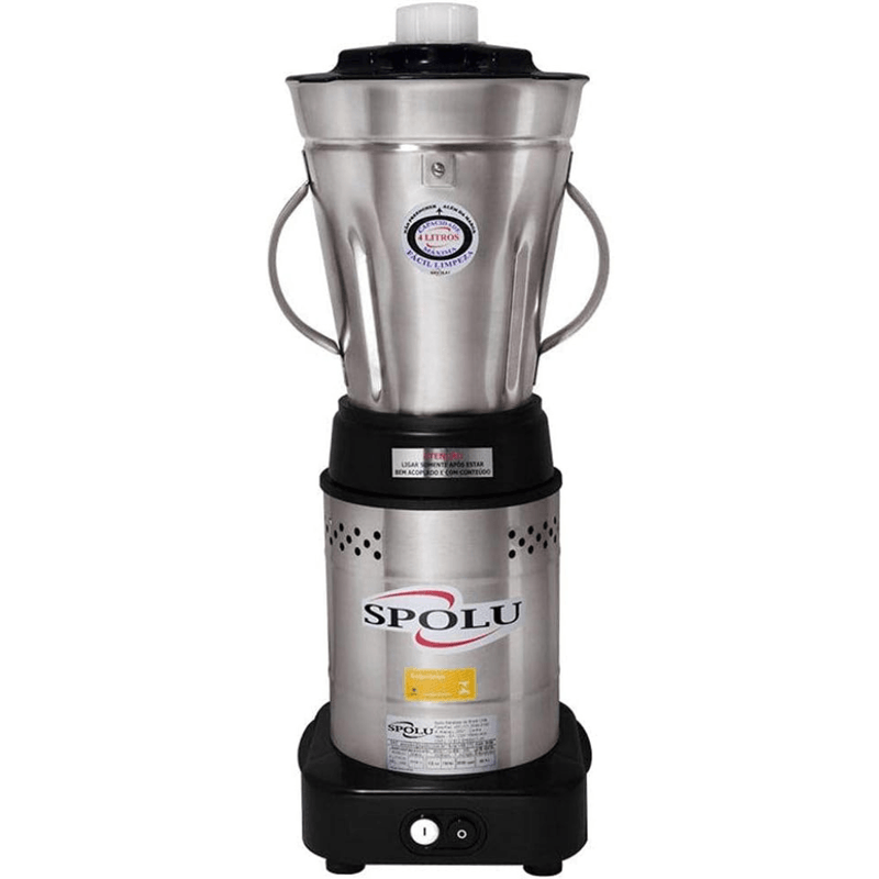 Liquidifcador Comercial Baixa Rotacao 4 Litros Bivolt - Spolu
